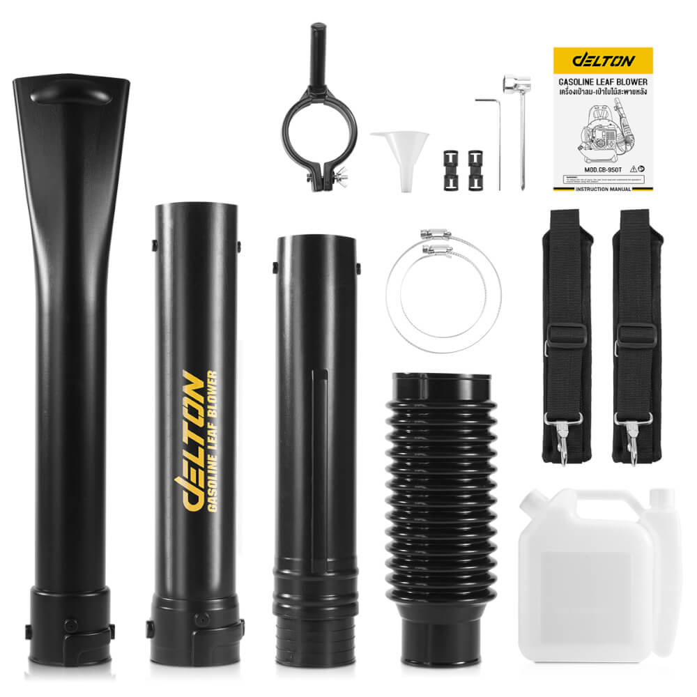 เครื่องเป่าใบไม้ DELTON รุ่น GB-950T สะพายหลัง 6HP 2.9KW